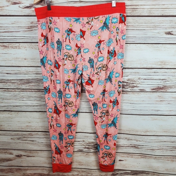 NWT Little Sleepies Womens Large DC Justice League 2-PC Pajamas Top Pants    #59 - Picture 12 of 15